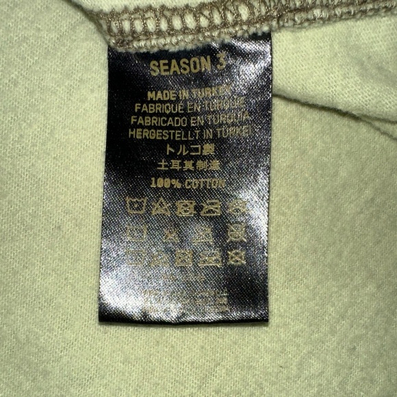 Yeezy Season 3 Heavy Knit Oversized Camouflage T-Shirt - Picture 5 of 7